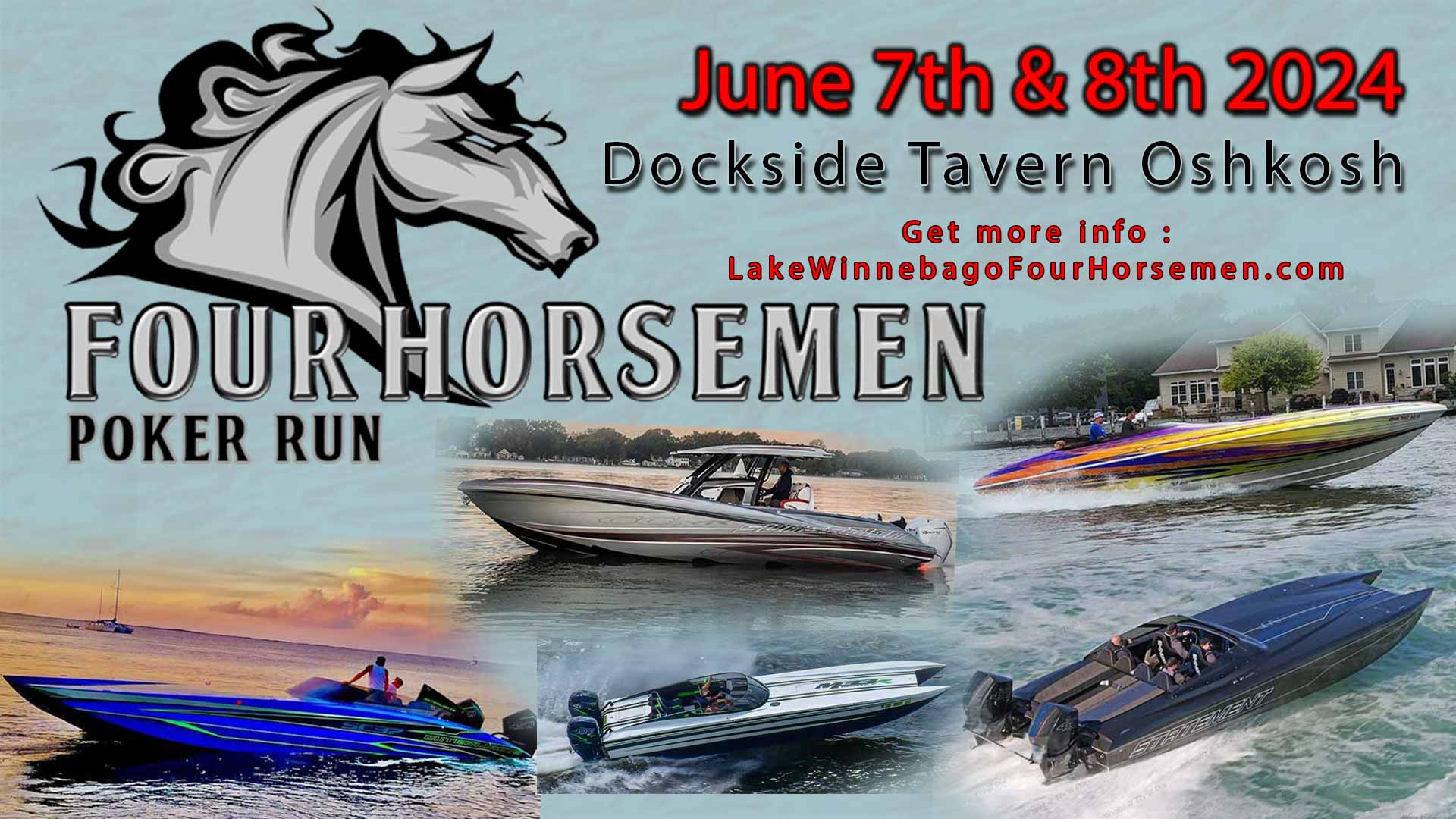 2024 Lake Winnebago Four Horsemen Poker Run