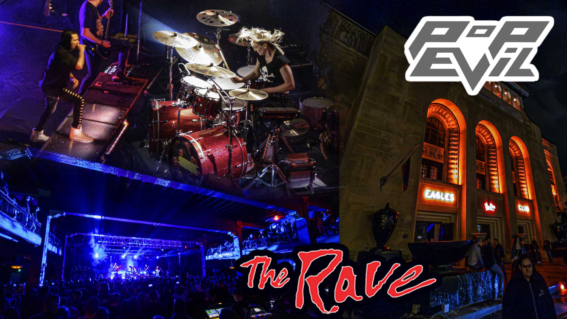 Pop Evil Band at The Rave in Milwaukee Wi
