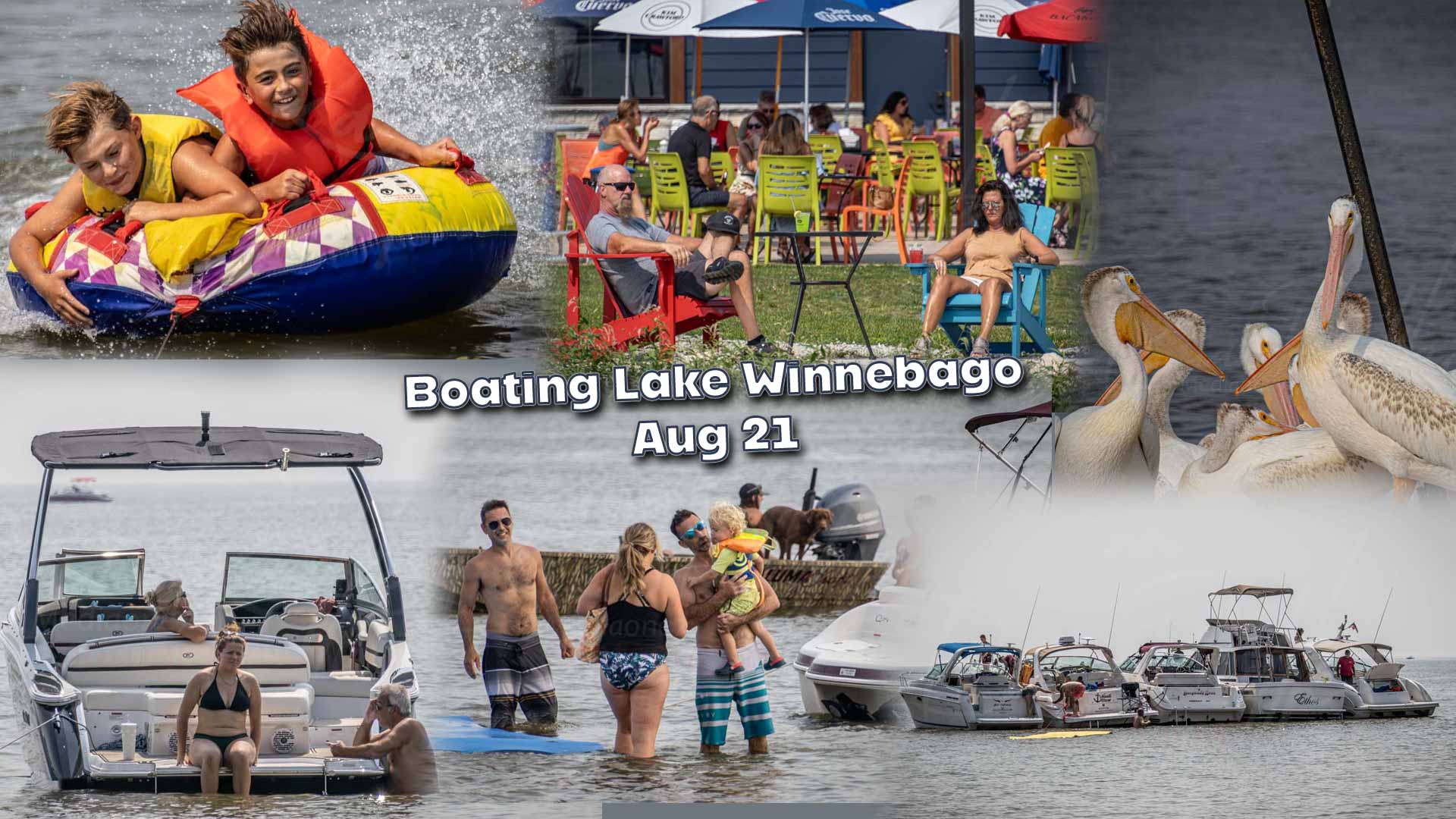 Boating Lake Winnebago Waverly Beach in Menasha WI