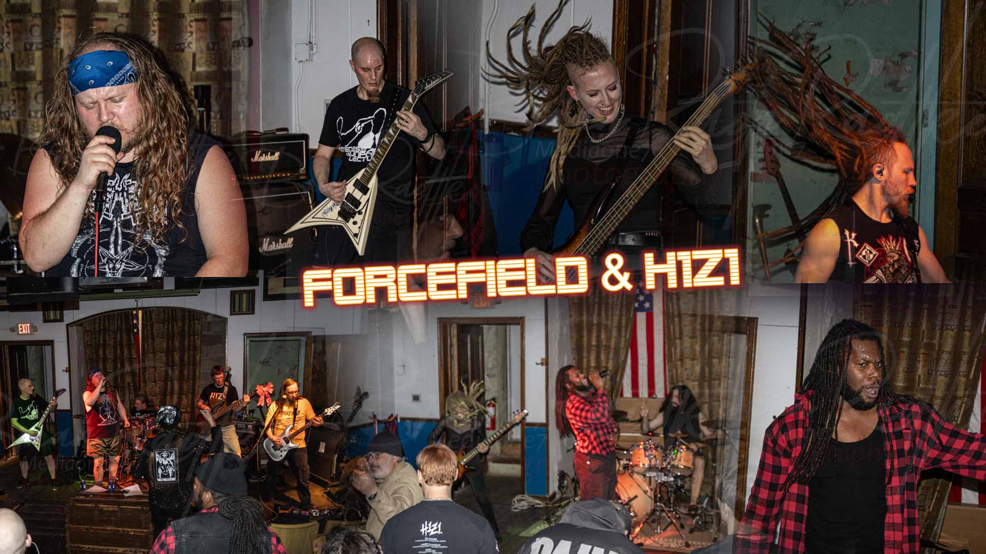 Vaudette Forcefield H1Zq and The Time Machines Bands