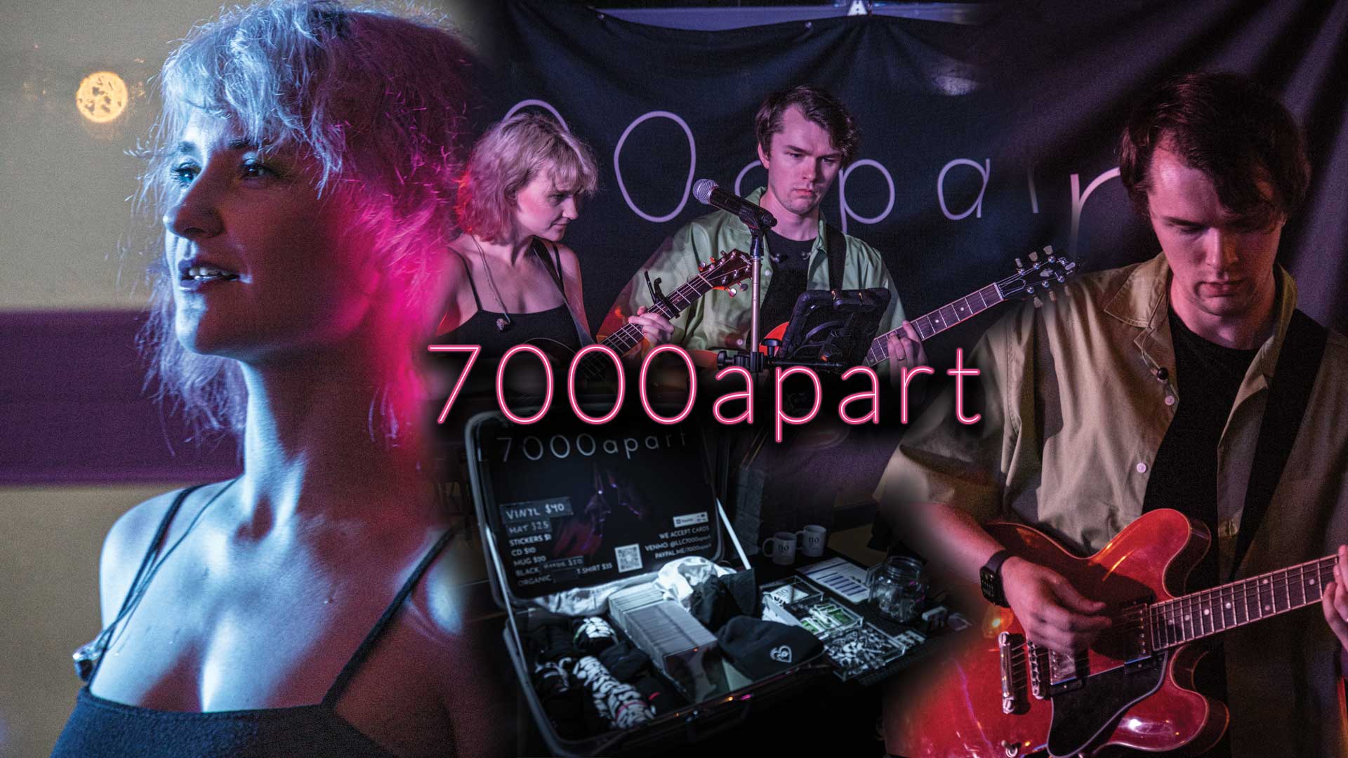 7000apart band at Waverly Beach