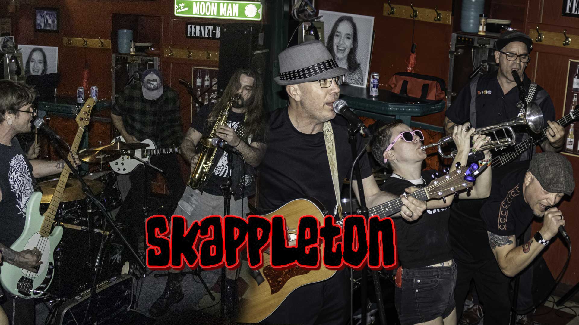 skappleton Friday band night at Dr Jekyll's