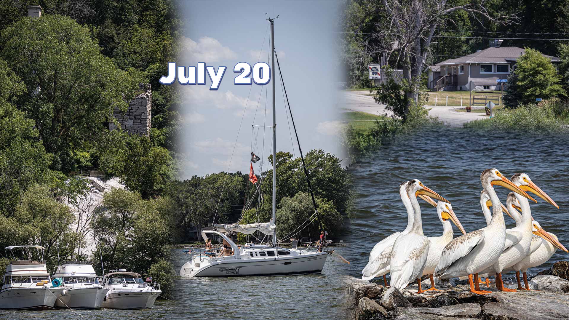 Boating on Lake Winnebago July 20th