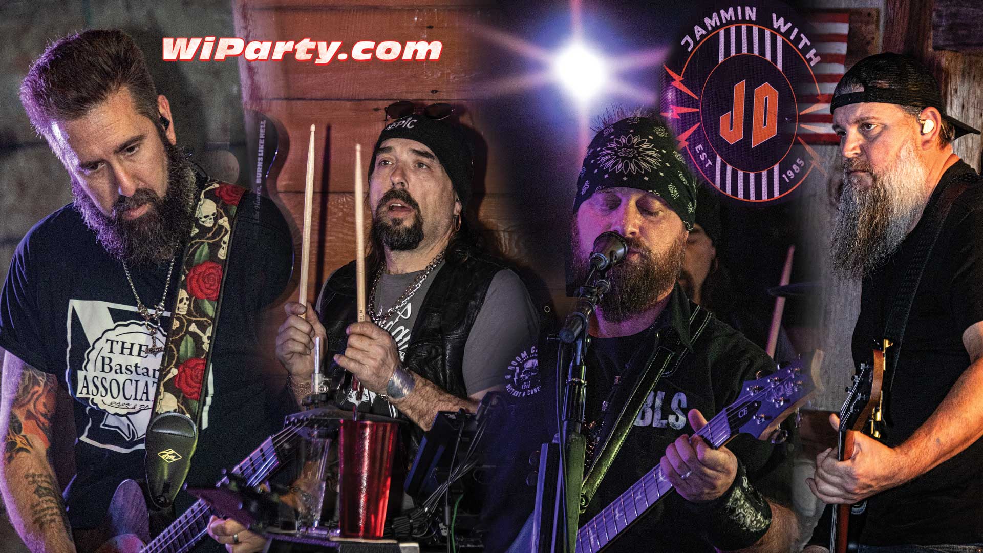 Sunday Funday at Maloney's hanging out with the band Jammin with JD
