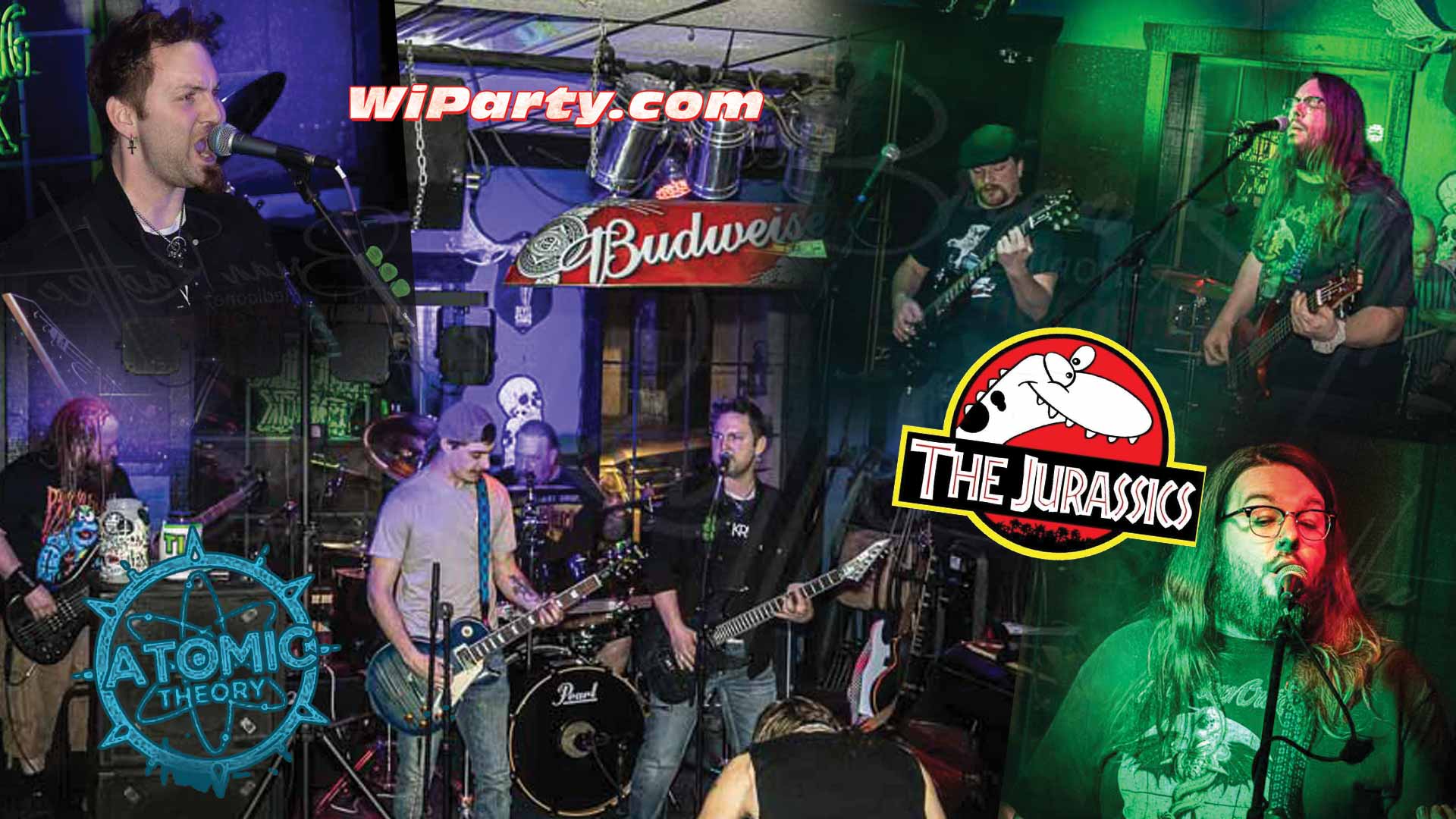 Jurassic & Atomic Theory Live at Cold Shot Bar | Appleton WI Nightlife Highlights
