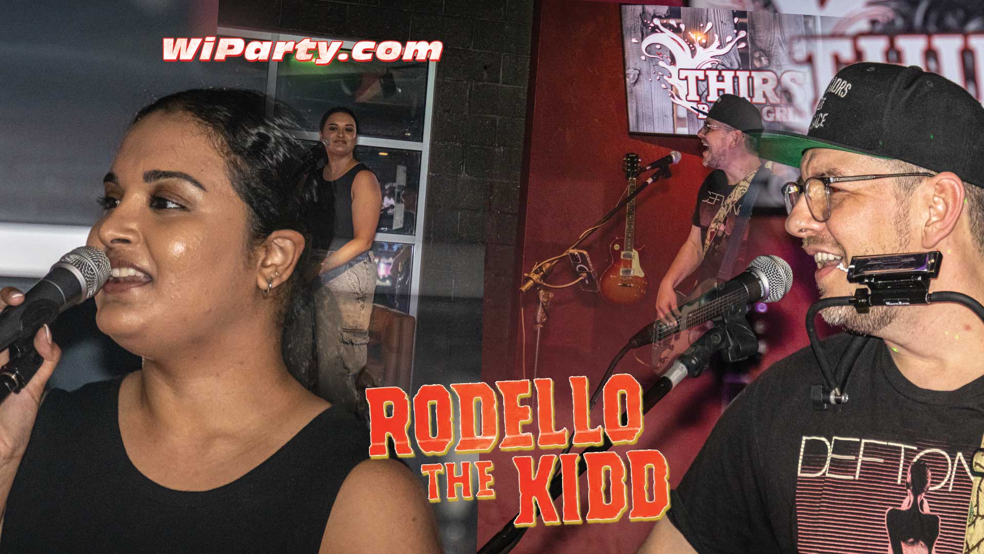 Rodello the Kid Duo brings love to the Thirst Bar and Grill Stage in Greenville , WI