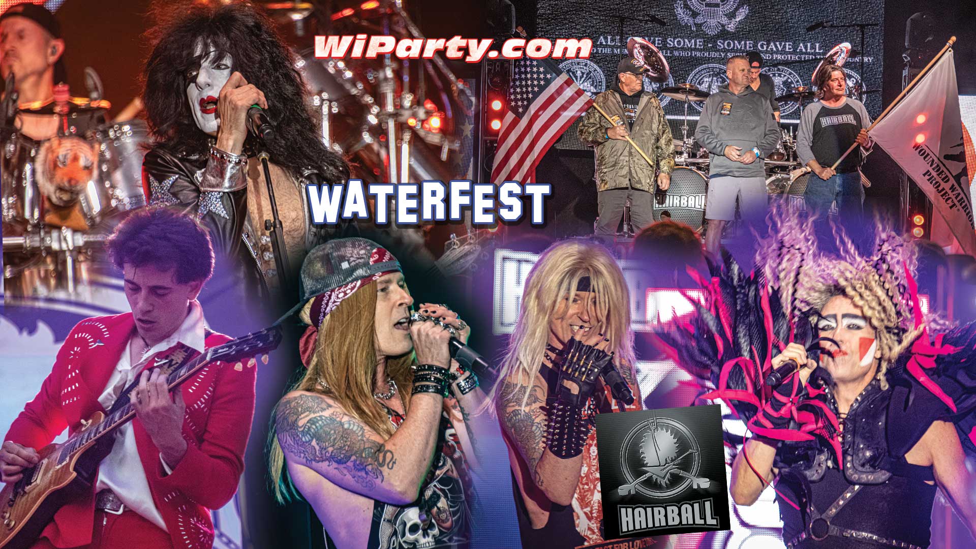 Hairball & Michael Weber Rock a Brisk Oshkosh Waterfest 2025