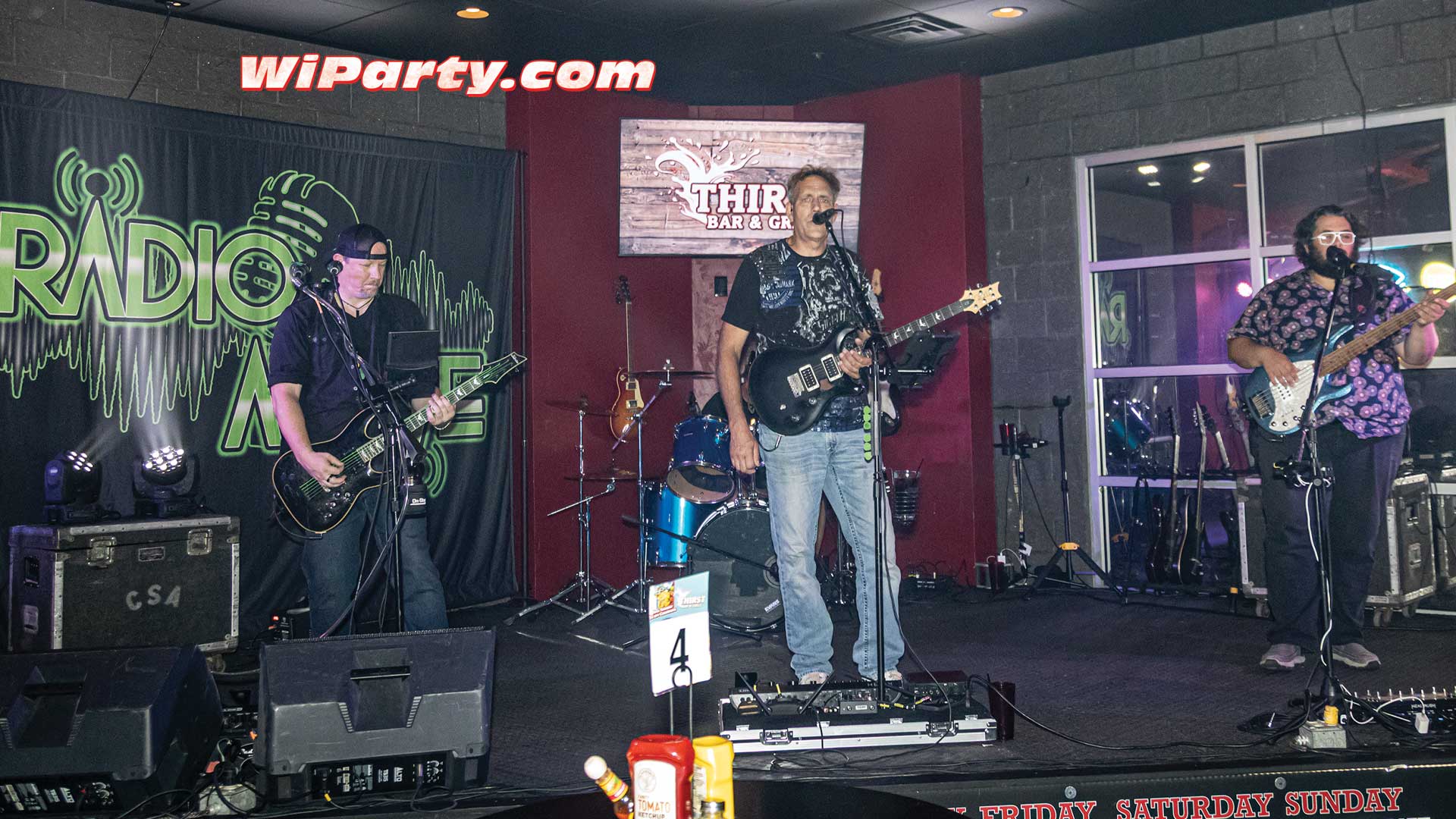 Radio Active Band rocks Thirst Bar and Grill in Greenville. WI