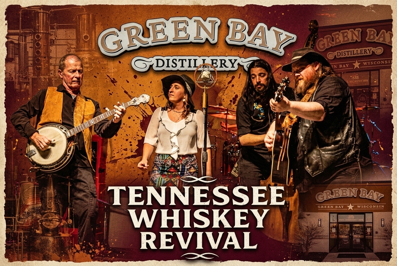 Tenessee Whiskey Revival's live set at Green Bay Distillery—the ultimate Stapleton tribute